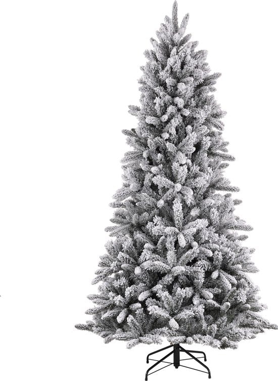 Black Box Trees Snowdon Künstlicher Weihnachtsbaum - H155 x Ø102 cm - Grün gefrostet