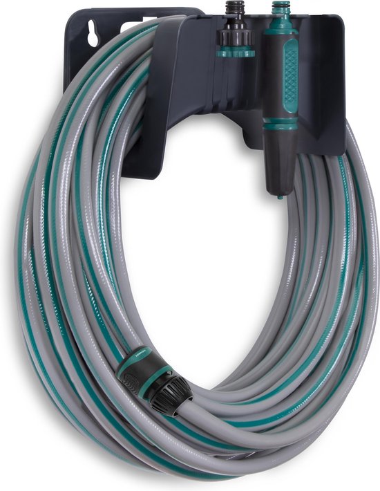VONROC Gartenschlauch 20 Meter - Inklusive Schlauchhalter