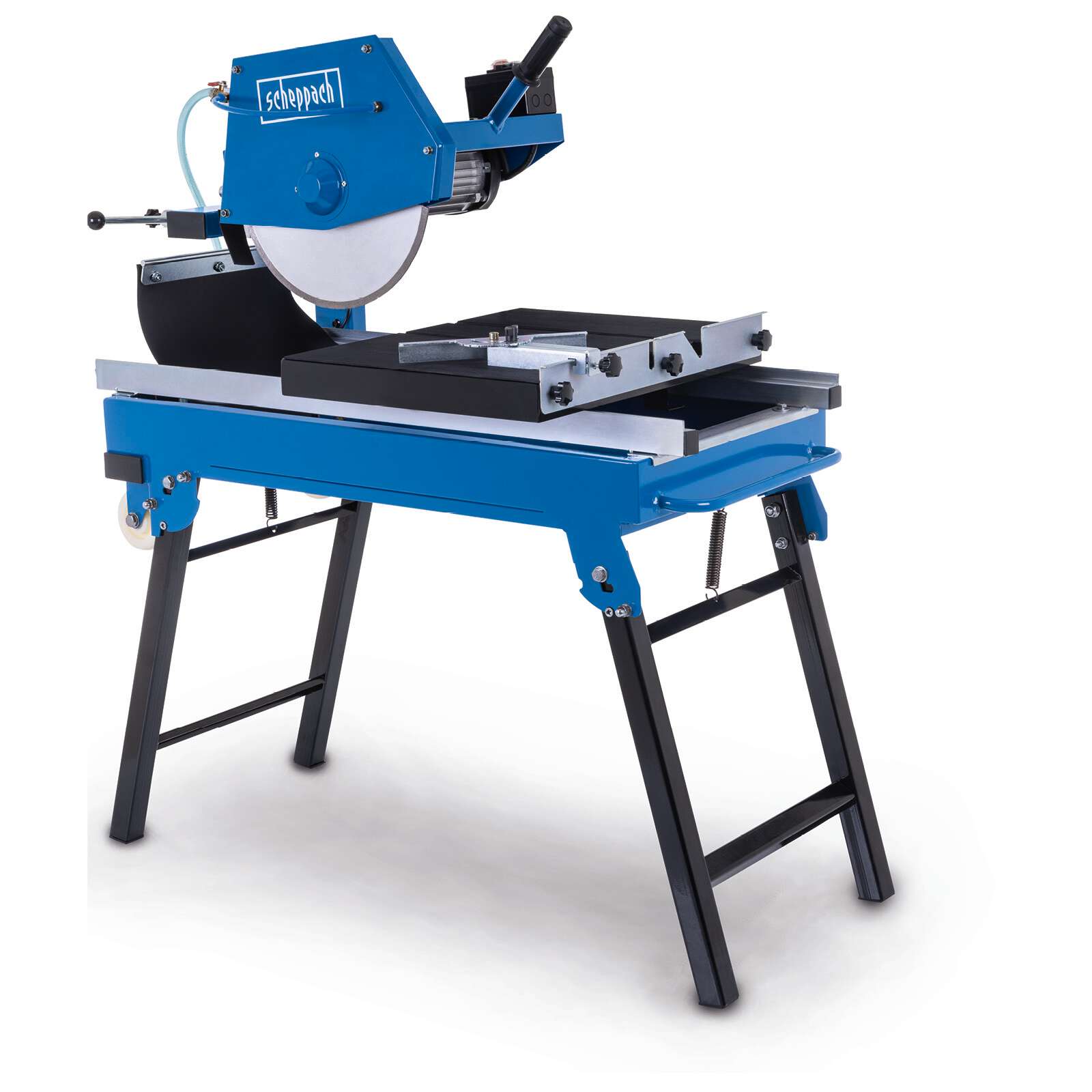 Steintrennmaschine HSM4000 Scheppach - 800mm Schnittlänge 110mm Schnitthöhe | Wasserpumpe & Anschlag