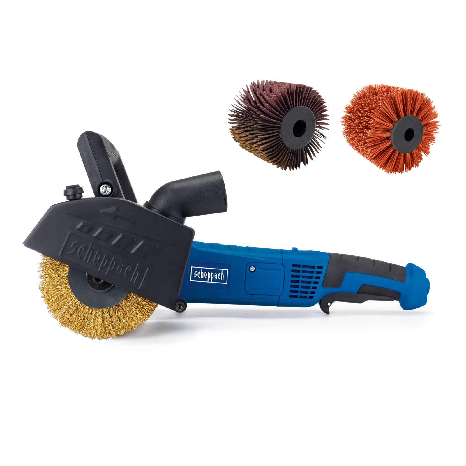 Universal-Renovierungsschleifer MRS1300 Scheppach - 100mm Bürstenbreite | 1300W | mit verschiedenen Bürsten