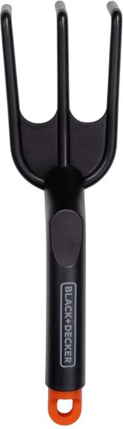 BLACK+DECKER Handharke - Ergonomischer Griff - Stabil und flexibel - Schwarz