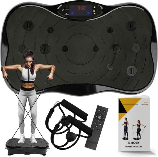Zoluko Fitness Vibrationsplatte mit Bluetooth Funktion - Inkl. E-Book