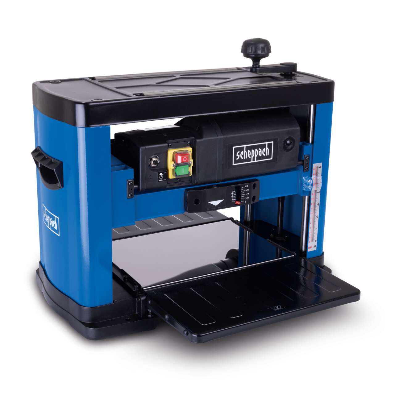 Dickenhobelmaschine PLM1800 Scheppach - 1500W | Hobelbreite 330mm / Höhe 152mm | 2 Hobelmesser