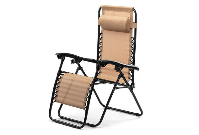 Hortensus Zero Gravity Relax Chair - Ultimativer Komfort in Ihrem eigenen Garten - Beige