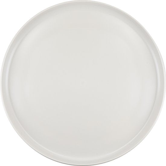 Mikasa Sommer 4er-Set Teller aus recyceltem Kunststoff 25cm