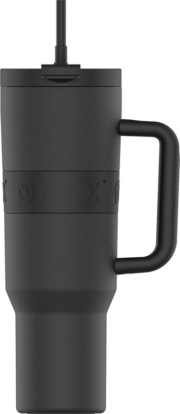ONYX Trinkflasche mit Strohhalm 1