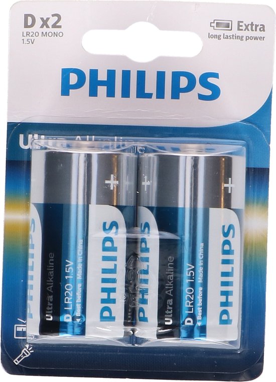Philips LR20E2B - D-Batterie - 2