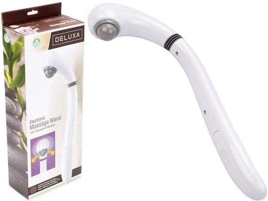DÃ©luxa Flexibles Massagegerät -kompakt & leicht- Weiß