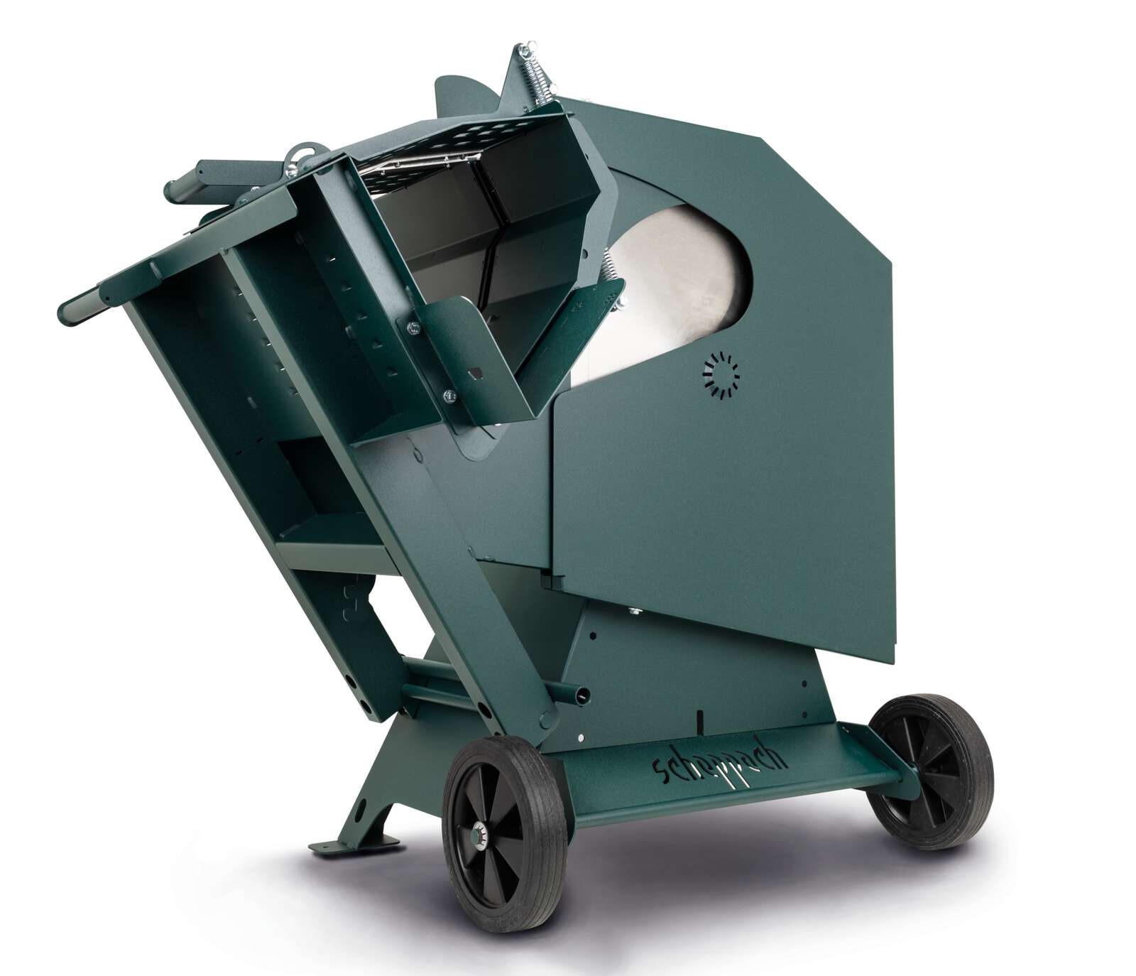 Wippsäge WOX D700 Forest Edition Scheppach - 400V 7500W | 700mm HW-Sägeblatt | 250-1500mm Schnittlänge | Schnitt-Ø 250mm | inkl. Wippenverlängerung