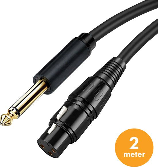 Drivv. Premium XLR-Kabel - XLR-Buchse auf 6