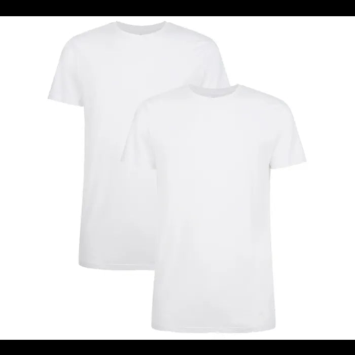 Bamboo Basics - M - T-Shirts Ruben - 2er-Pack - Herren - Weiß