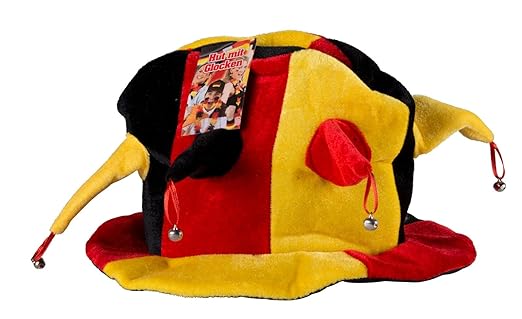 Jung Filzmütze - Fußballmütze - Deutsche Mannschaft - Mit Glocke