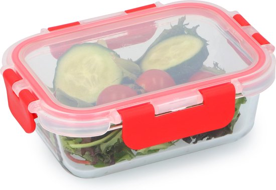Alpina Food Storage Box - 390 ml - Borosilikatglas - Gefrierschrank-