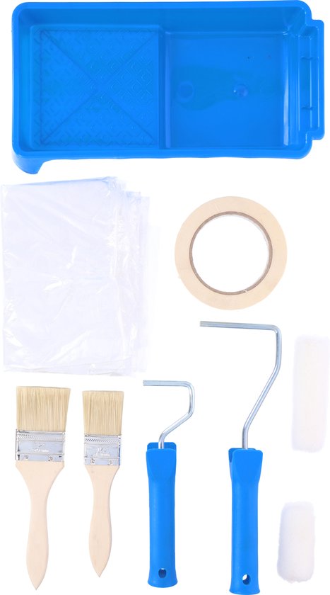 Kinzo Malerset - 9-teilig: Abdeckfolie