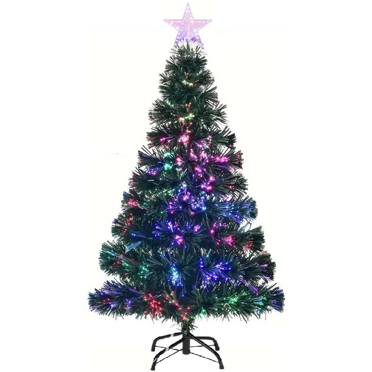 DEKORATIVER WEIHNACHTSBAUM - LED - Kunststoff - Multi - 120x58 cm