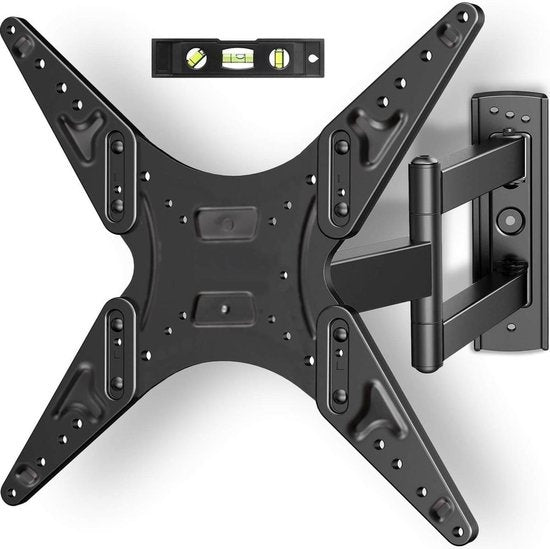 Auronic TV-Halterung - drehbar und neigbar - 26 bis 55 Zoll - bis zu 30 KG - Schwarz