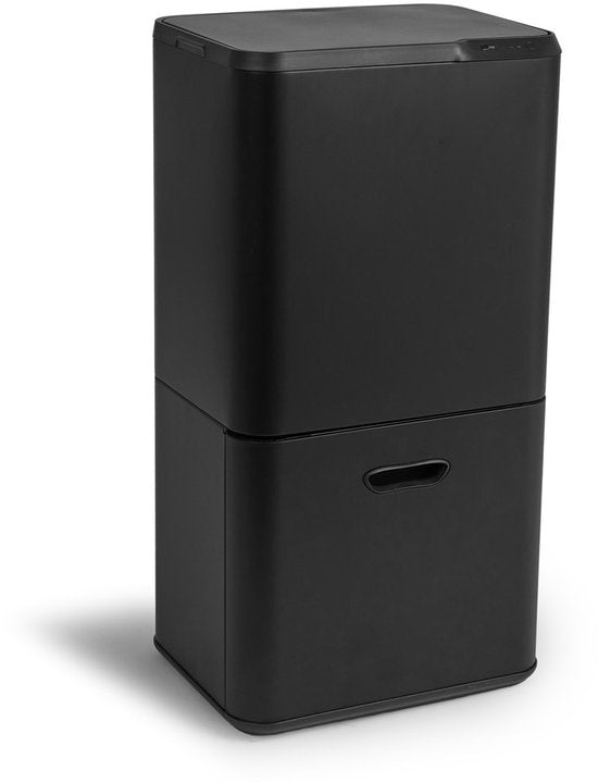 Umuzi Reinigungsbehälter 63L - Sensor - Matt Schwarz - 30.5x41x78cm