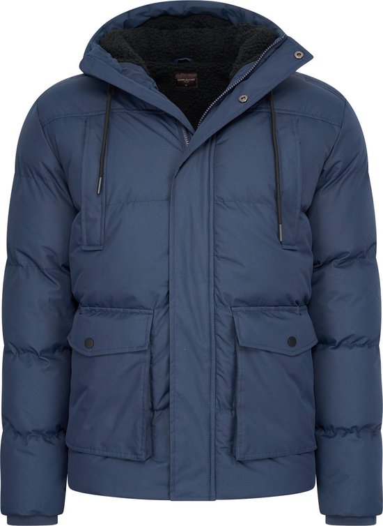 Cappuccino Italia - Herrenjacke Winter Moorland - Blau - Größe XL