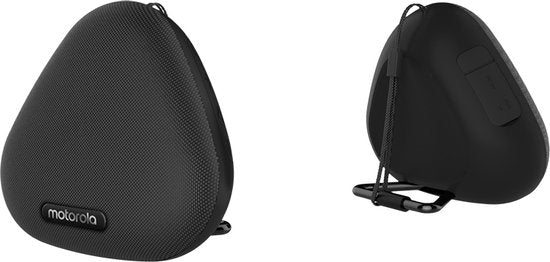 Motorola Lautsprecher SONICBOOST230 - Bluetooth 4.2 - 5 Watt - IPX7 - Bis zu 24 Stunden Spielzeit - Schwarz