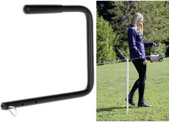 AKO Einhand-Abwickelhaspel für Elektrozaundrahtrollen