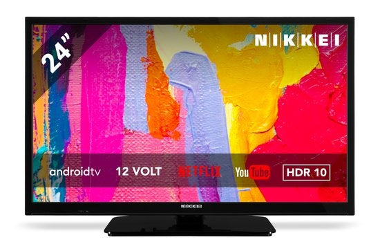 Nikkei NL24MANDROID - 24 Zoll (61 cm) - ANDROID TV - 12 Volt - HDR10