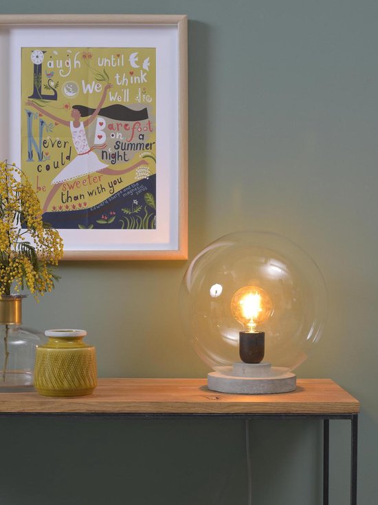 It's about RoMi - Warschau - Tischleuchte - Transparent Grau