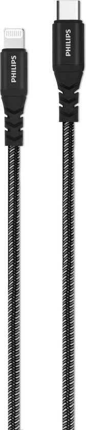 Philips USB-Kabel 3.0 - USB-C - Lightning - Kompatibel mit iPhone - Länge 1