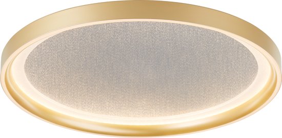 Brilliant Quito - Deckenleuchte - LED 30W - 42cm - Gold Design - Glitzereffekt - 3-stufig dimmbar