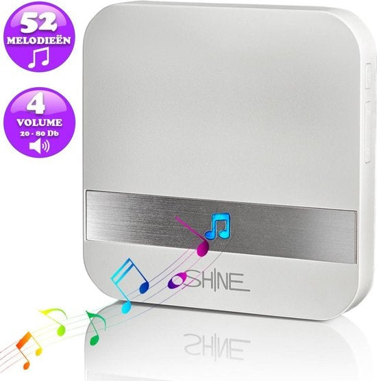 SHINE Gong Video-Türklingel - Gong für Maxi