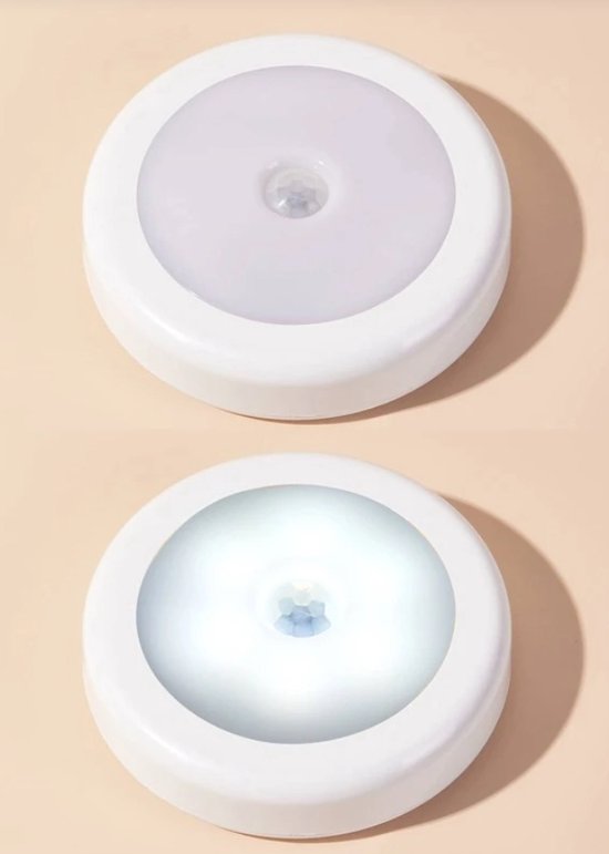 SGD Batteriebetriebene LED-Lampe mit Bewegungssensor 8x8x1