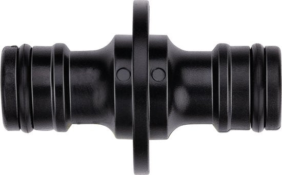 BLACK+DECKER Verbindungs-Gartenschlauch - ⌀ 3.2 x 5.2 CM - 2 Schläuche verbinden - Schwarz