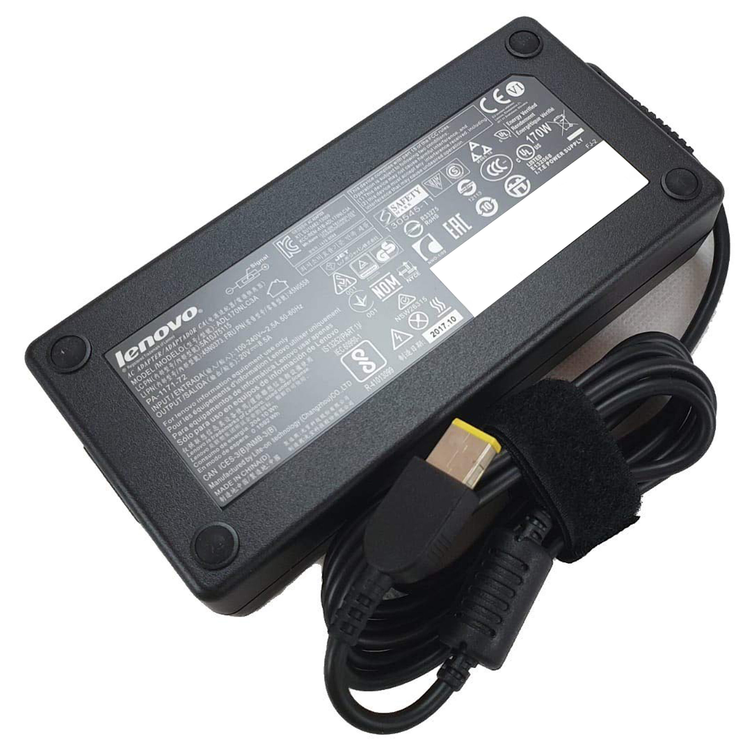 Lenovo ThinkPad AC Adapter 45N0558 (Slim Tip) 170 Watt - Notebook NetzteilSehr gut - AfB-refurbished