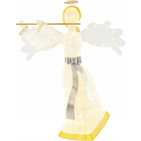 Engel mit LED - 150 cm - Weihnachtsdekoration – Bild 2