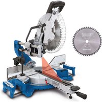 Kapp-Zugsäge HM305SL Scheppach- Schnitthöhe 180 x 340mm | Laser | Softstart | Posaunenauszug – Bild 2