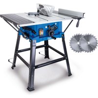 Tischkreissäge HS250L SE Scheppach - 2000W / 230V | 87mm Schnitthöhe | Laser | inkl. 2. Sägeblatt – Bild 2