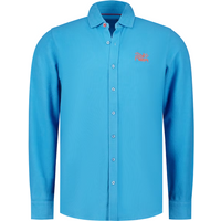 Neuseeland Auckland Freizeithemd Herren Hellblau | Größe L | 100% Baumwolle | Atmungsaktiv & Weich – Bild 2