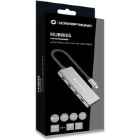 Conceptronic HUBBIES16G 4 Port - USB-C HubNeuware - – Bild 2