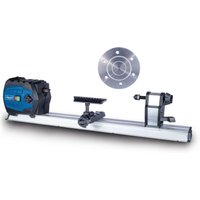 Drechselmaschine DM600VARIO Scheppach - Werkstücke 600mm | 4-Zack-Körnerspitze | inkl. Planscheibe – Bild 2