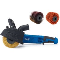 Universal-Renovierungsschleifer MRS1300 Scheppach - 100mm Bürstenbreite | 1300W | mit verschiedenen Bürsten – Bild 2