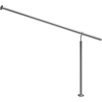 Monzana Eingangstor - Edelstahl - 160 cm – Bild 2