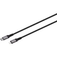 Philips USB-Kabel 3.0 - USB-C zu Lightning - Länge: 2 Meter - Premium-Nylon - Schwarz – Bild 2