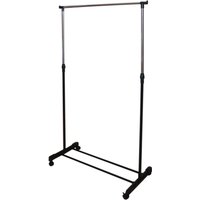 Westerhold - Haushalts-Kleiderständer - Mobil - Stabile Rollen - 80x43x90-165cm – Bild 2