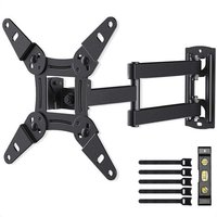 Auronic TV-Halterung - drehbar und neigbar - 13 bis 42 Zoll - bis zu 20 KG - Schwarz – Bild 2