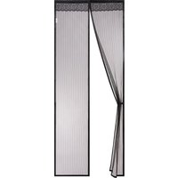 O'DADDY Türvorhang - Fliegenvorhang - Magnetisch - Türgitter Deluxe 92 x 230 cm - Schwarz Hor - Türvorhänge – Bild 2