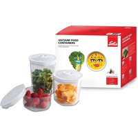 Solis Aufbewahrungsbehälter-Set - Frische-Schalen - 3 Stück - Vakuum-Aufbewahrungsbox – Bild 2