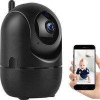 Fuegobird Indoor IP Kamera - 1080P - Sicherheitskamera - Haustierkamera - Babykamera - Kompatibel mit 2.4G/5G WIFI - Bewegungs- und Tonerkennung - Funktioniert mit App - Weiß – Bild 2