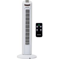 Auronic Tower Fan - Standventilator mit Fernbedienung - Timer - 50W - 45dB - 74cm - Weiß – Bild 2