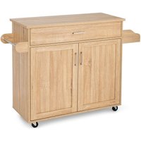 Coast Mobiler Küchenwagen - Holz - 116 x 40 x 85 cm (L x B x H) – Bild 2