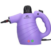 Motionflow - Dampfreiniger Pro - 1150 Watt - 12-in-1 - 450ML - 12-teiliges Zubehörset - Lila – Bild 2