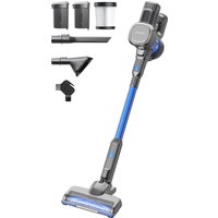 Auronic Stick Staubsauger - Kabellos - Beutellos - Akkubetrieben - Selbstständig - 220 W - Extra Akku - Grau/Blau – Bild 2